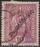 Austria 1918 Crown 10 H Red Scott 184